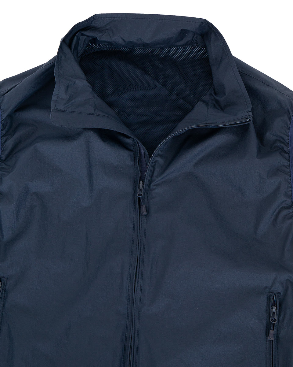 トップス TECH REVERSIBLE WIND SHIELD VEST - NAVY Daiwa Pier39 Tech Reversible Wind Shield Vest, Navy – Pancho