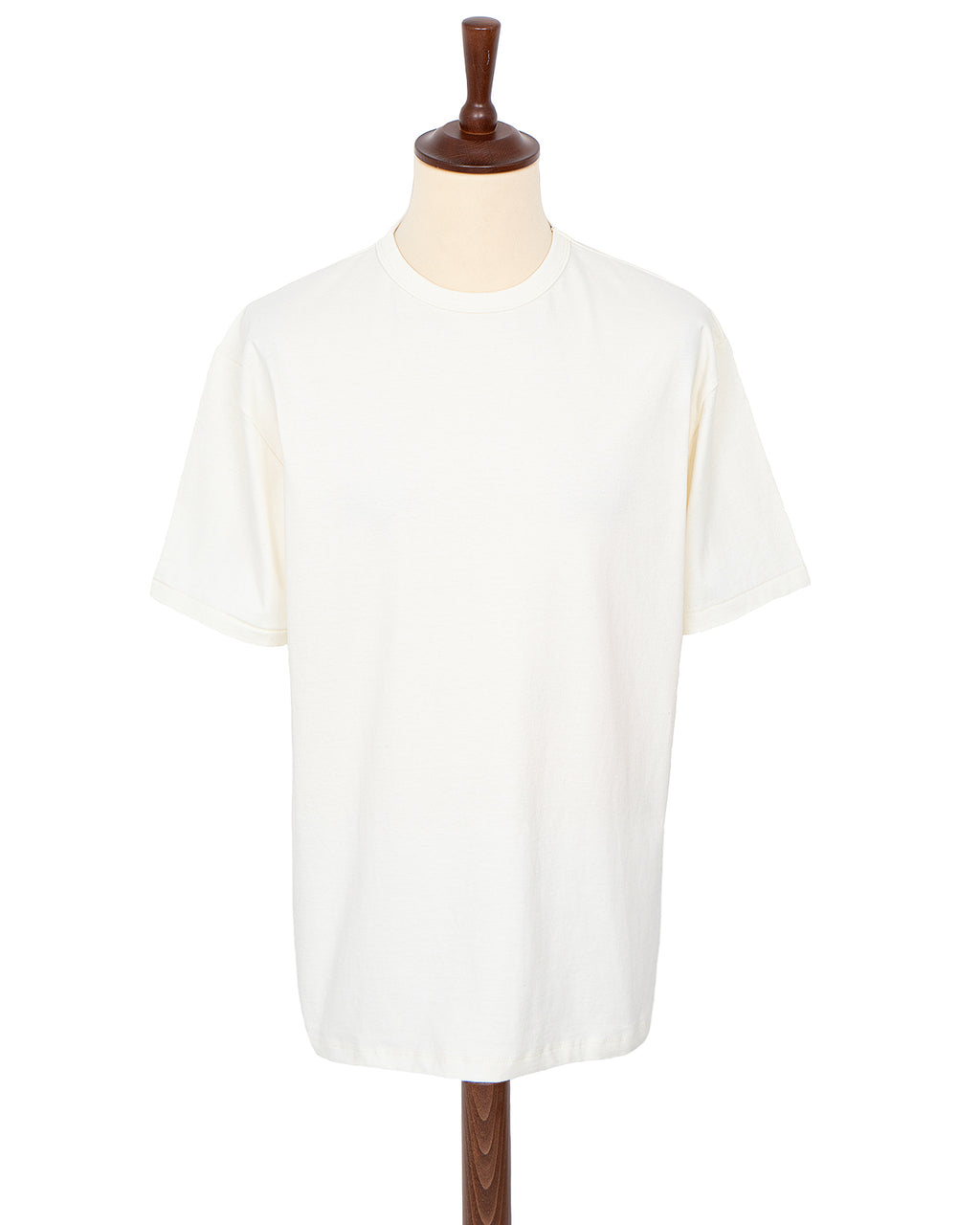 Glad Hand Heavy Weight Binder Neck T-Shirt, White