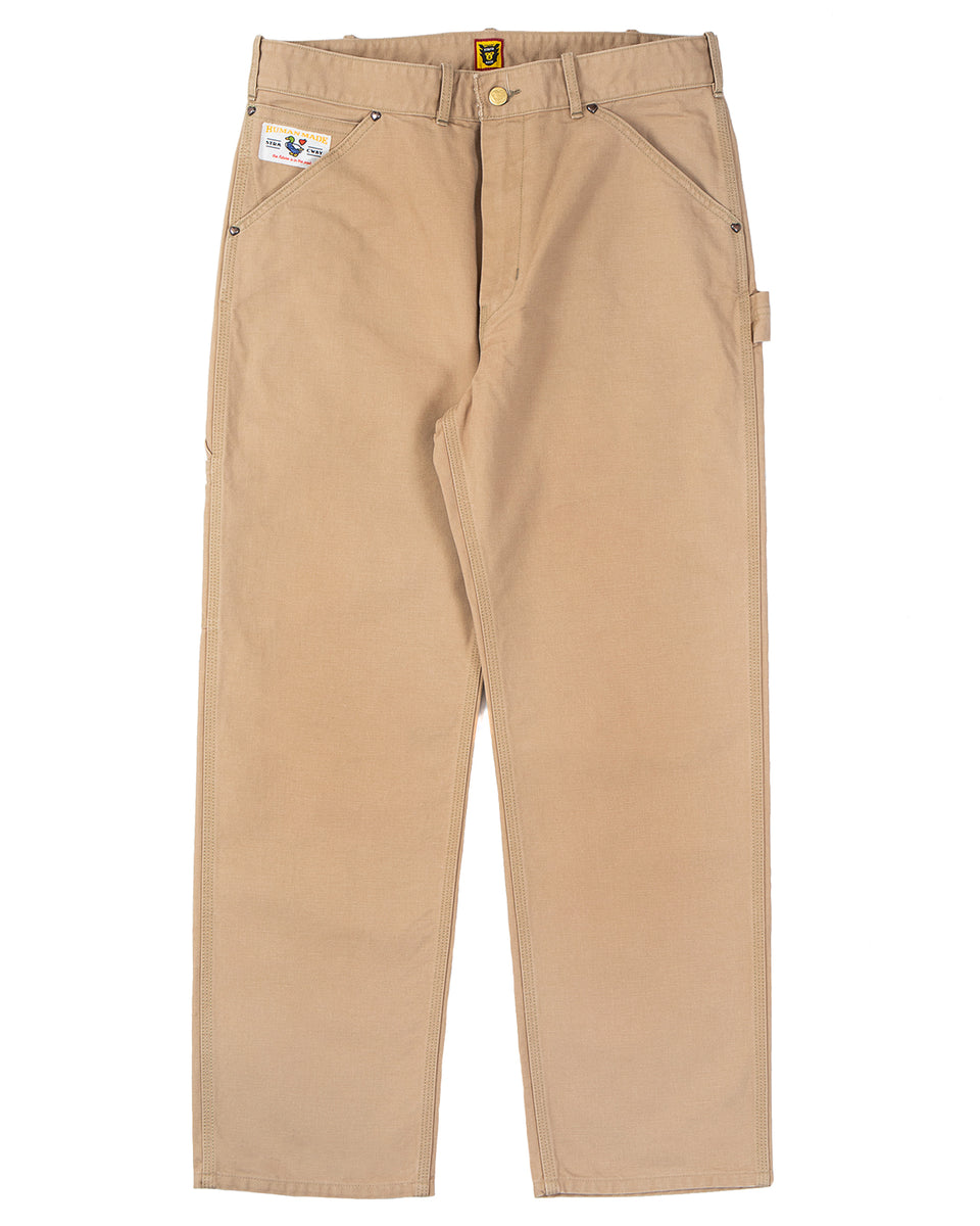 Human Made Washed Duck Work Pants, Beige - Panchoandlefty.se 