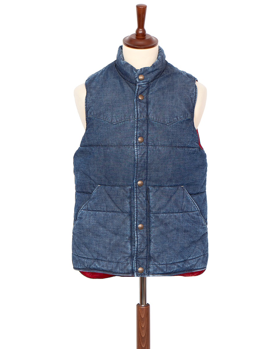 Indigofera Stosh Vest, Mil Chambray - Panchoandlefty.se – Pancho