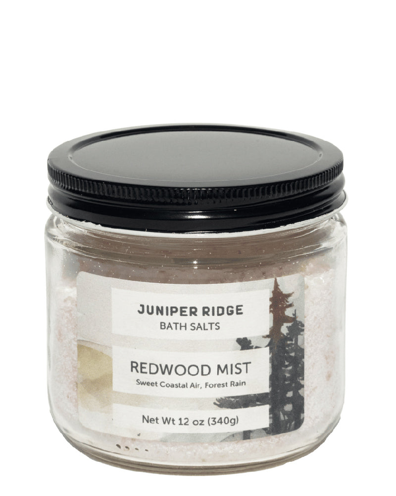 Juniper Ridge Bath Salt, Redwood Mist