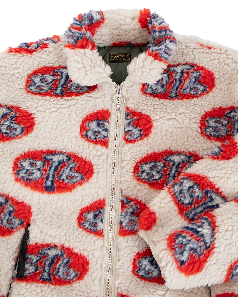 Kapital 8T6 Boa Fleece Drizzler Jacket – Pancho And Lefty - Online