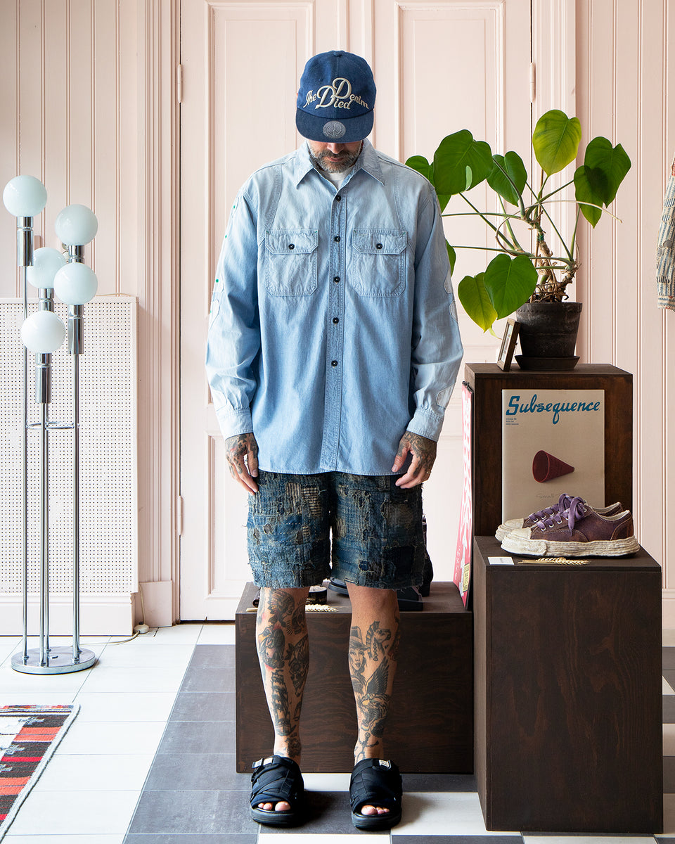 HUMAN MADE MUHLBAUER CHAMBRAY CAP ハンチング HUMAN MADE MUHLBAUER CHAMBRAY CAP ハンチング HUMAN MADE