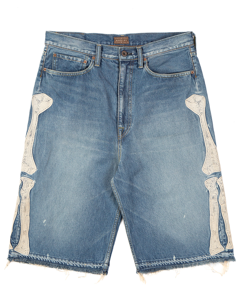 Kapital-Bone-Shorts-Denim-