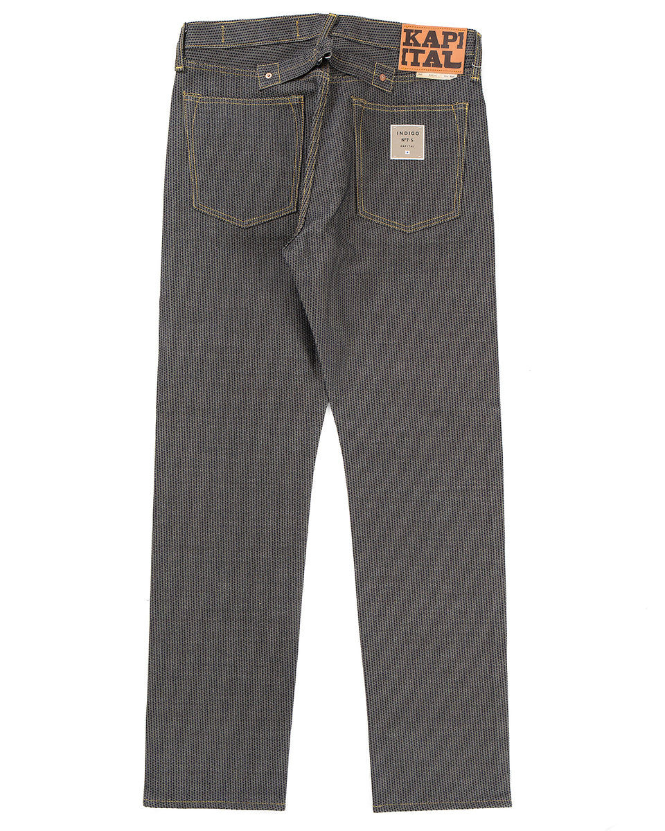 KAPITAL 11oz Monkey Cisco タータン チェック スタッズ Kapital Century Denim Monkey Cisco, No. 7 - Panchoandlefty.se