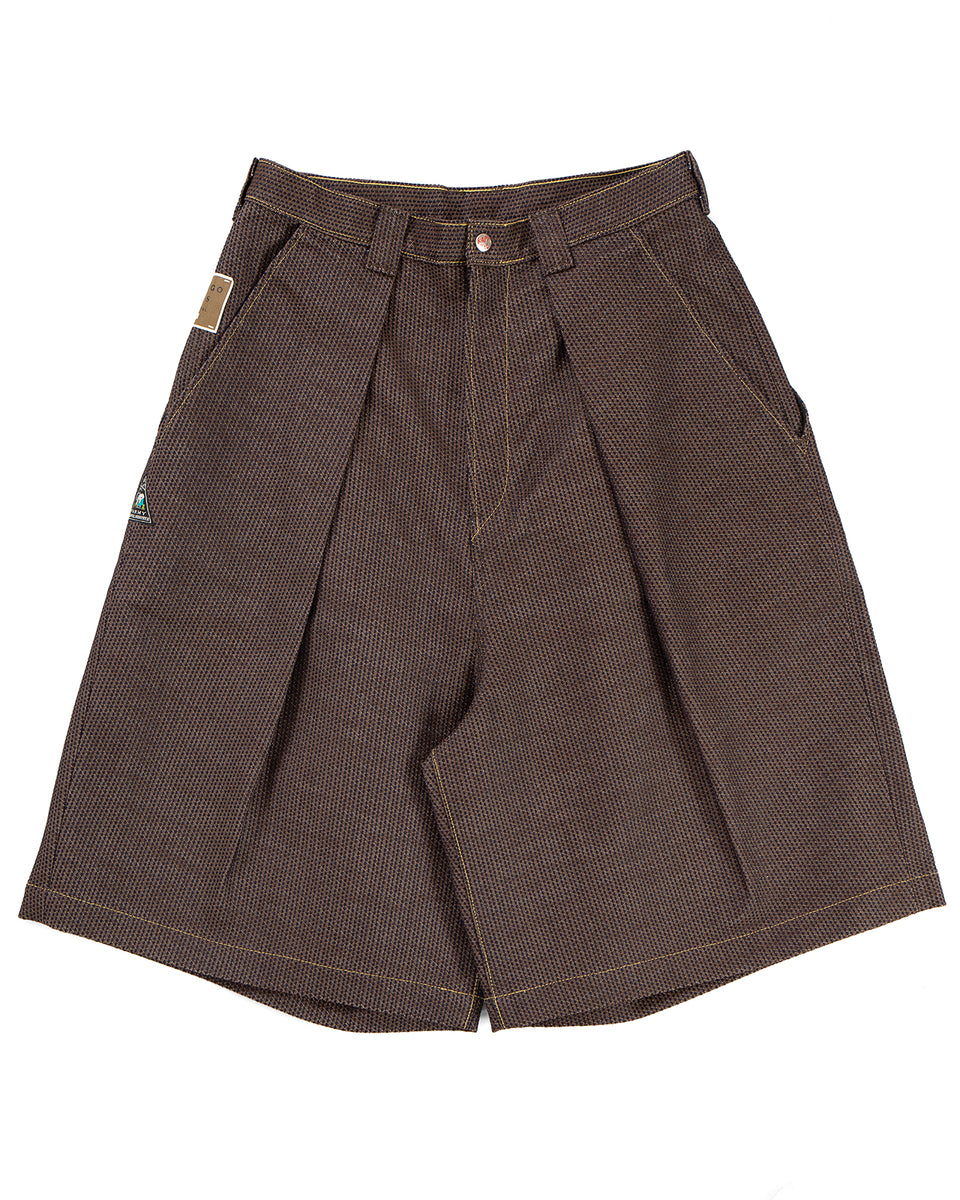Kapital Century Denim KOME-KOME Jorts (Shallow), No. 5