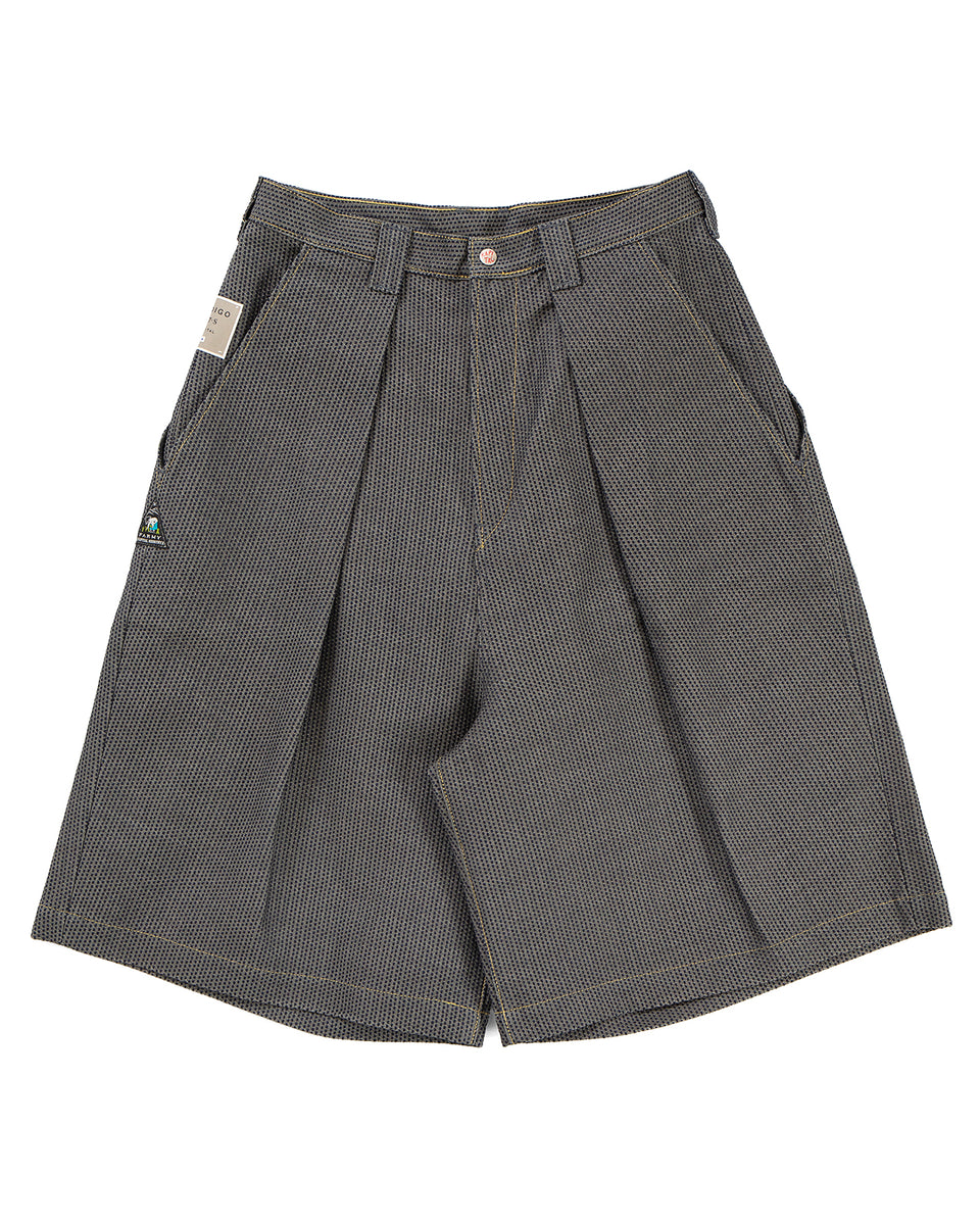 Kapital Century Denim KOME-KOME Jorts (Shallow), No. 7