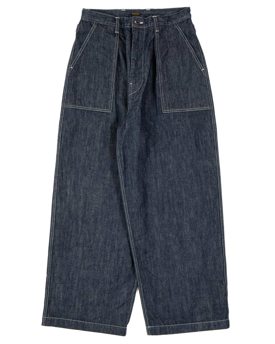 Kapital 14oz Denim Fatigue Baggy Pants - Panchoandlefty.se