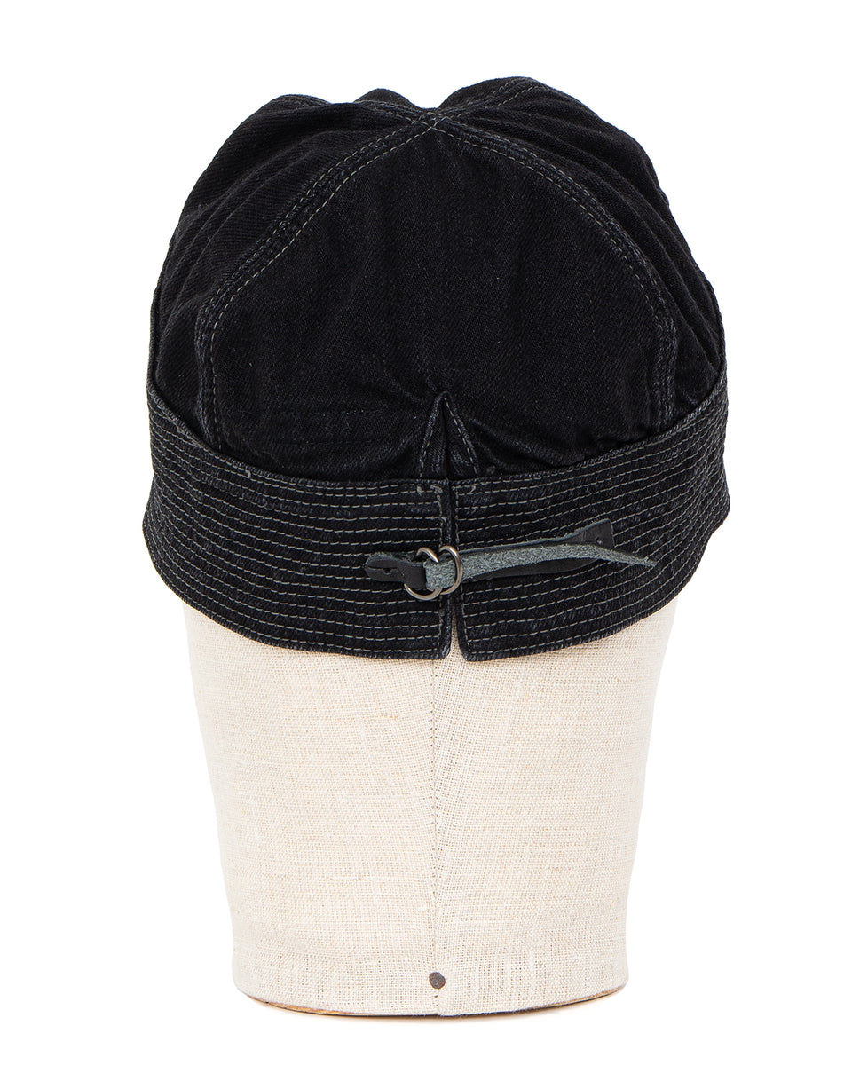 Kapital 11.5oz Denim The Old Man And The Sea Cap, Black – Pancho