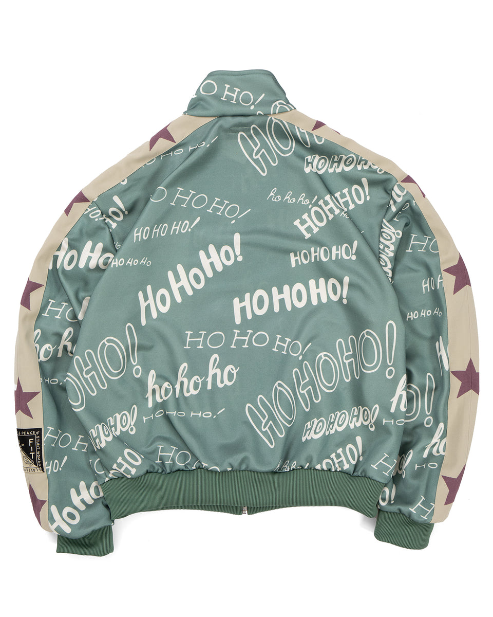 Kapital Smooth Jersey HO-HO-HO Track Jacket, Green – Pancho And