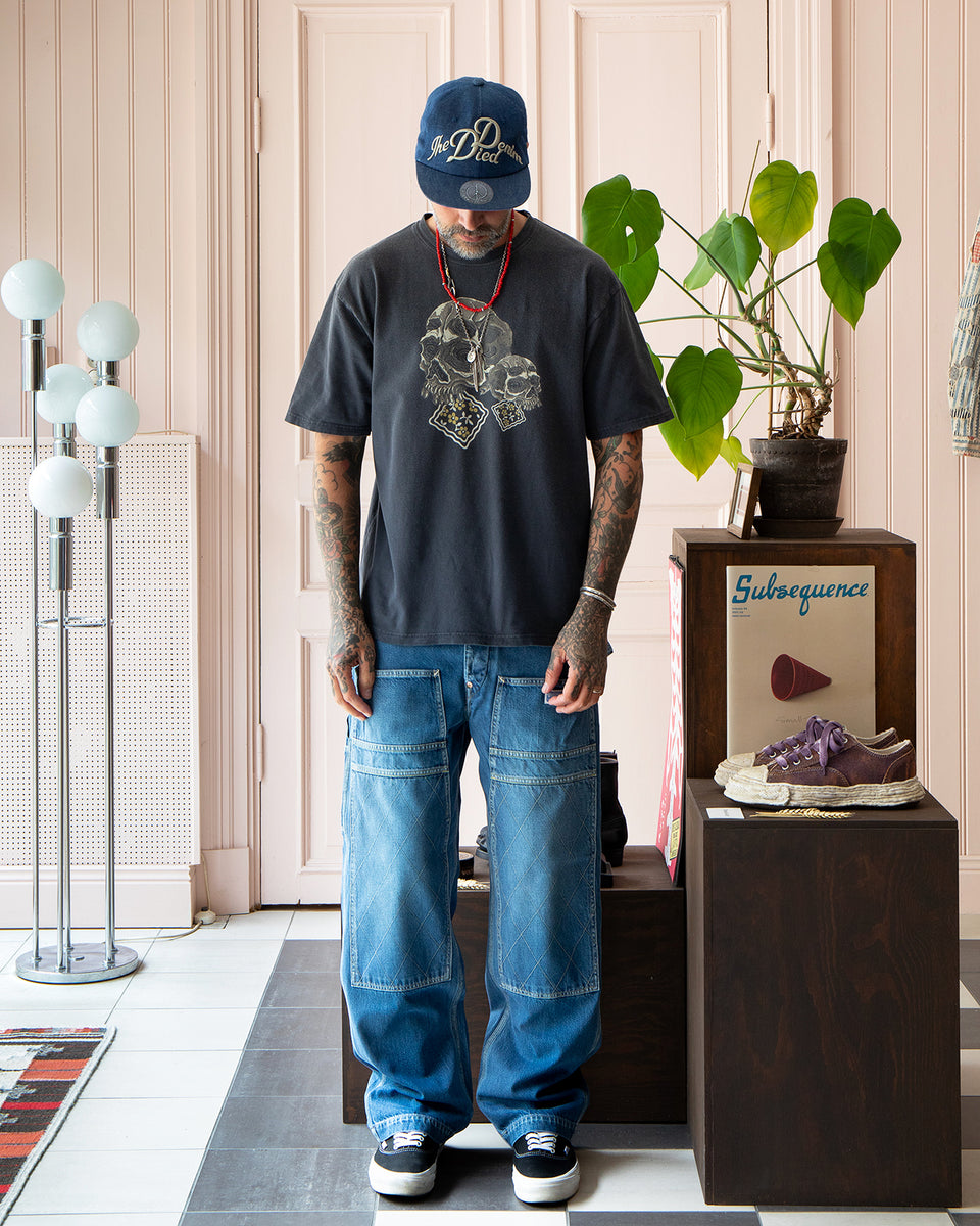 Kapital-Lumber-Pants-Skull-Tee