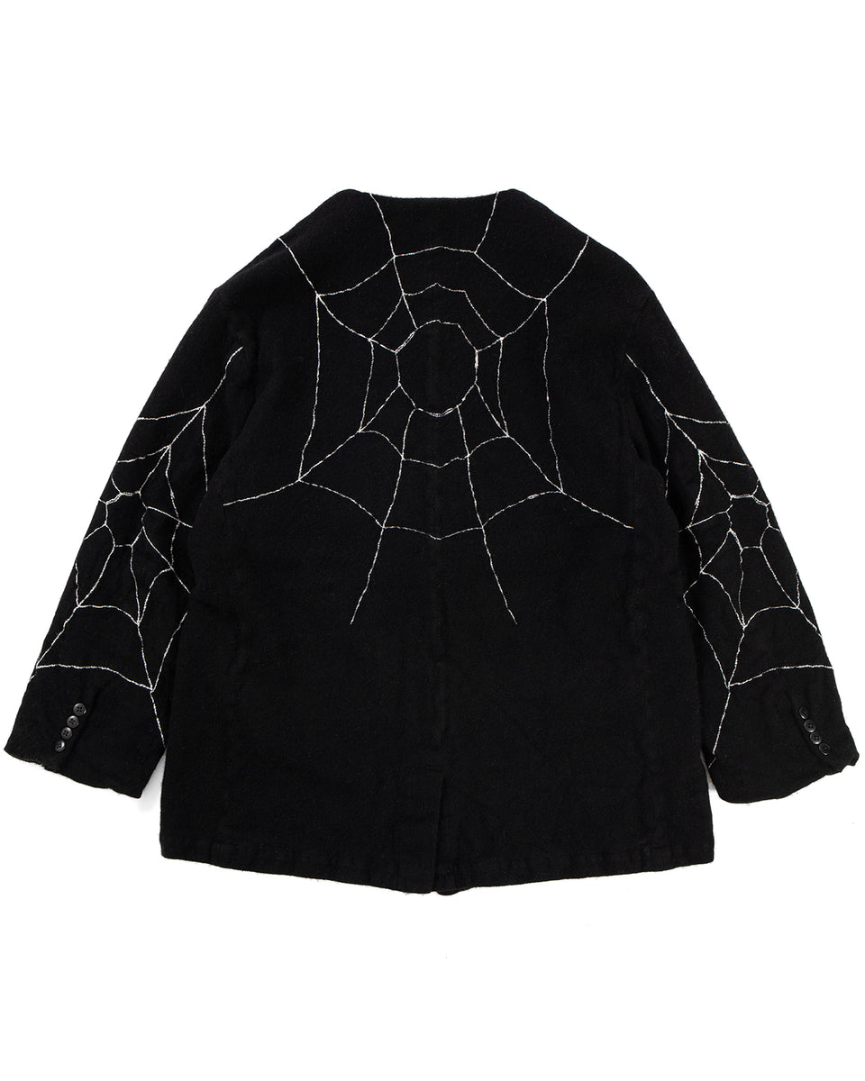 Kapital Fulling Wool Casa Jacket (KOUNTRY Dream Catch), Black