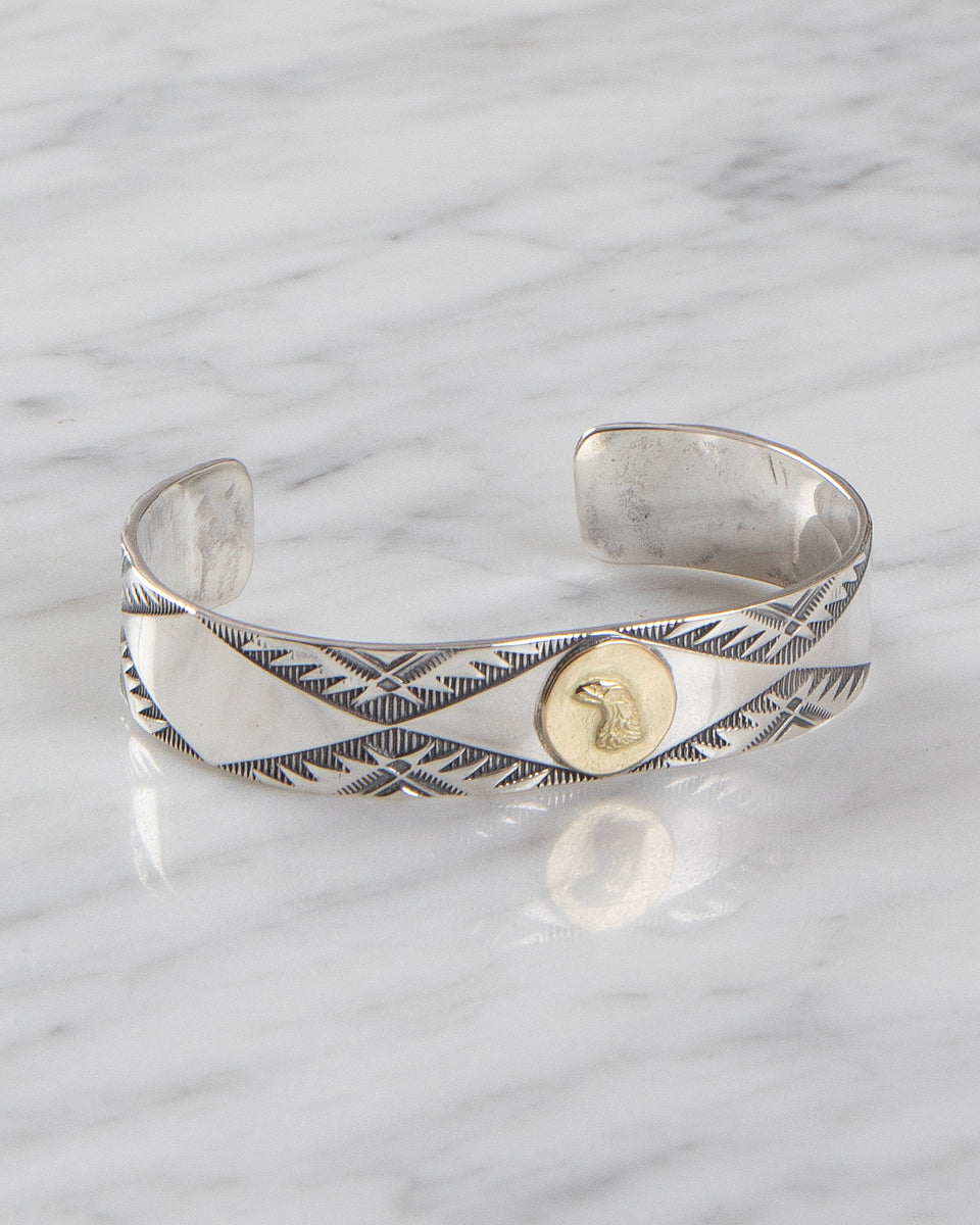 Larry Smith Eagle Head Bracelet - Panchoandlefty.se – Pancho And