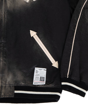 Maison Mihara Yasuhiro Blouson Souvenir Jacket, Black