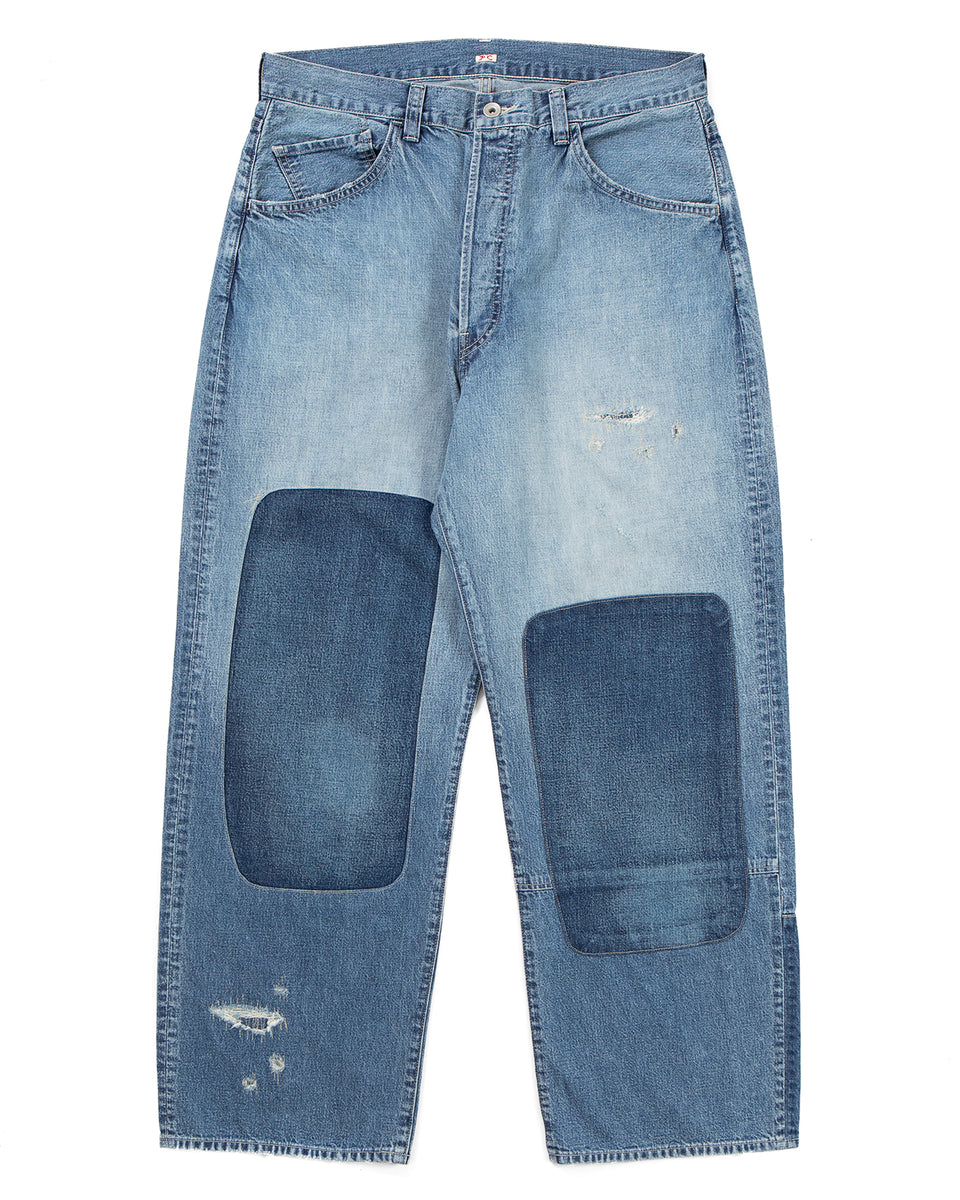 Porter Classic Cannery Row Denim Pants - Panchoandlefty.se
