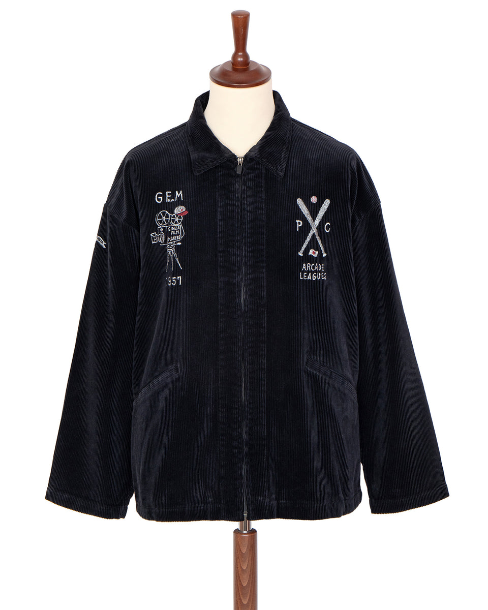 ジャケット・アウター Porter Classic CORDUROY CHINESE JACKET L Porter Classic CORDUROY CHINESE JACKET WATCH CHAIN ITEM