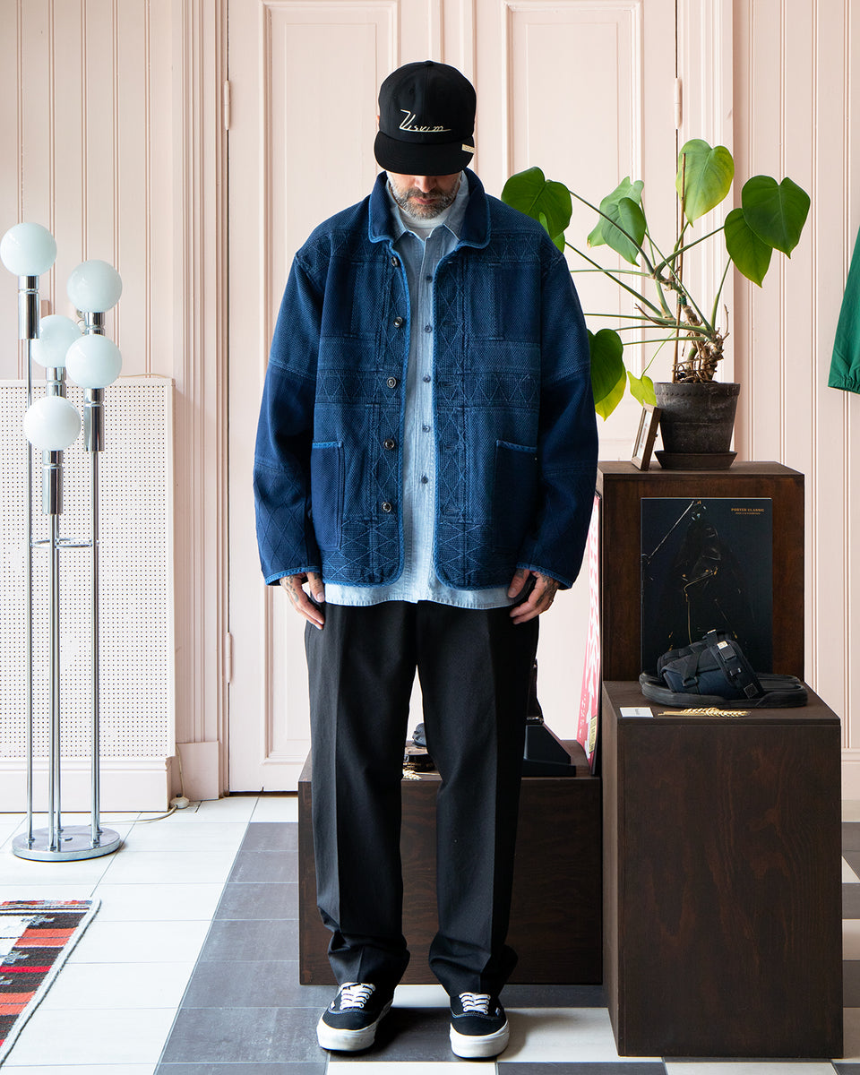 Porter Classic Kendo Katsu Jacket, Platinum Charm, Blue – Pancho