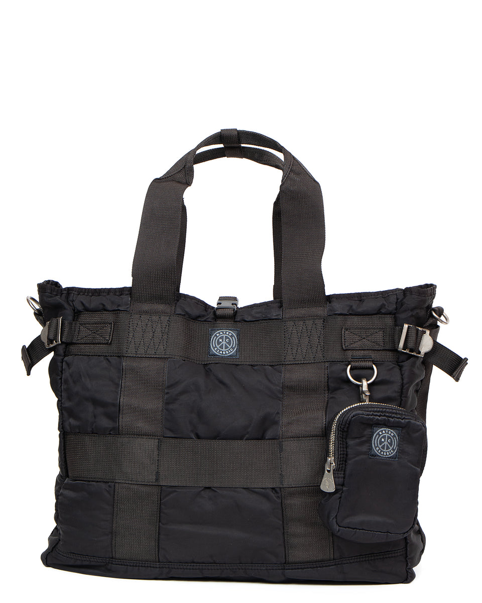 Porter Classic Super Nylon Tote Bag, Black - Panchoandlefty.se