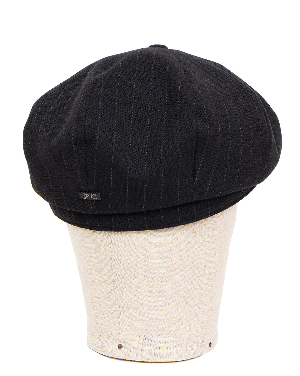 Porter Classic Pinstripe Casquette, Black - Panchoandlefty