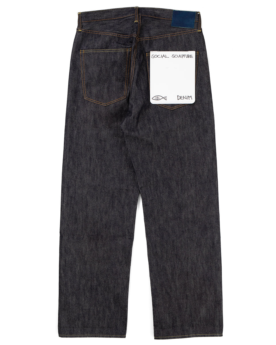 Visvim Social Sculpture 01 Wide Raw - Pancho and Lefty – Pancho
