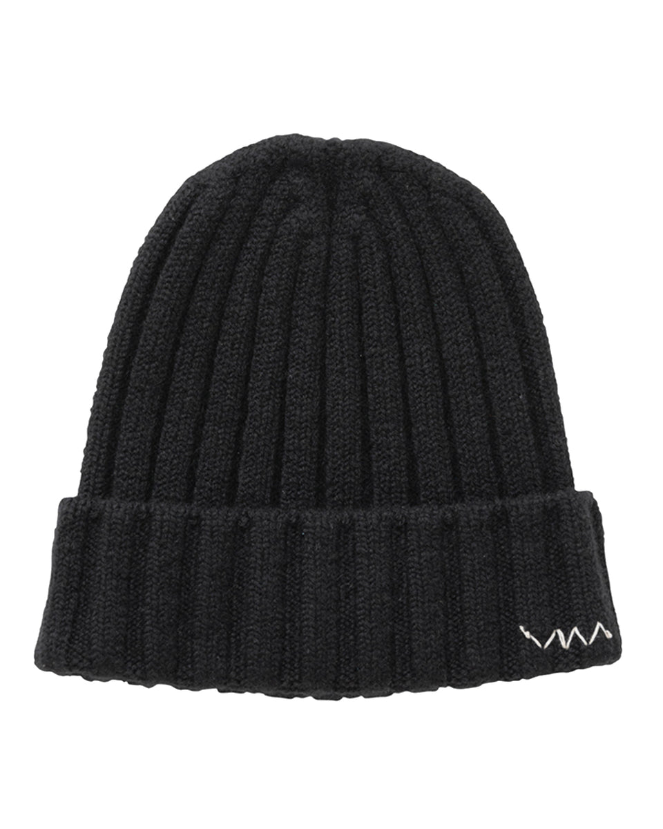 Visvim Knit Cap (Cashmere), Black - Panchoandlefty.se – Pancho And