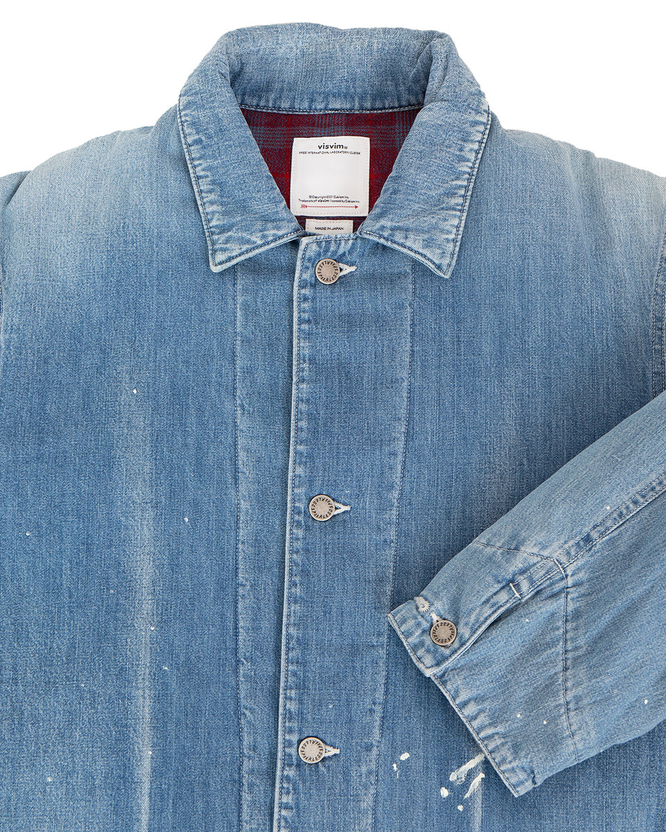 Visvim SS Coverall Down DMGD LT.Indigo - Pancho and Lefty