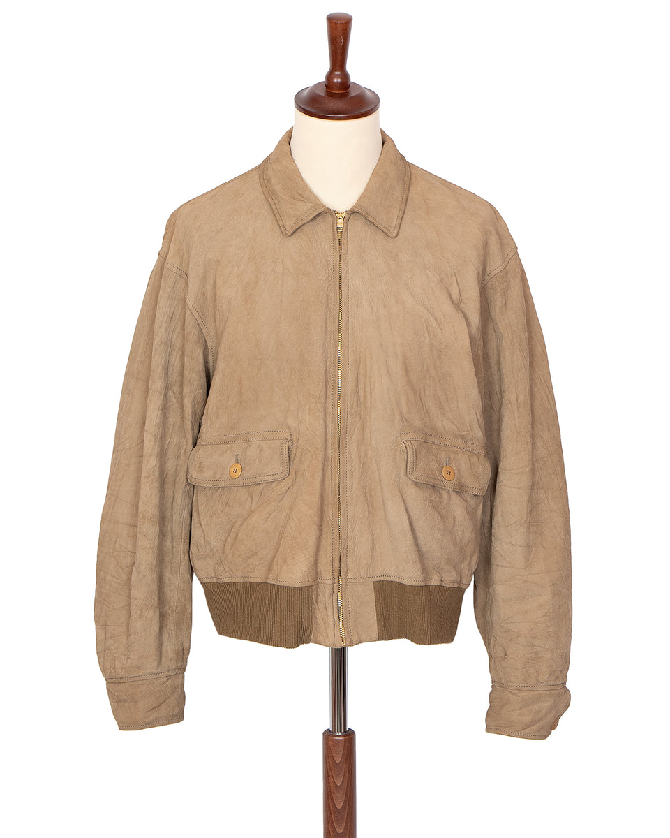 Visvim Mahon Jacket Suede IT, Sand – Pancho And Lefty - Online Store