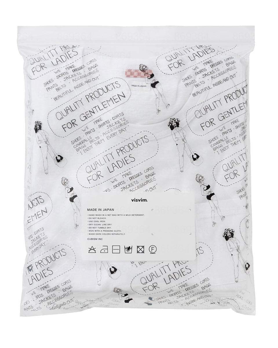 Visvim Sublig Jumbo II 3-Pack S/S, White – Pancho And Lefty