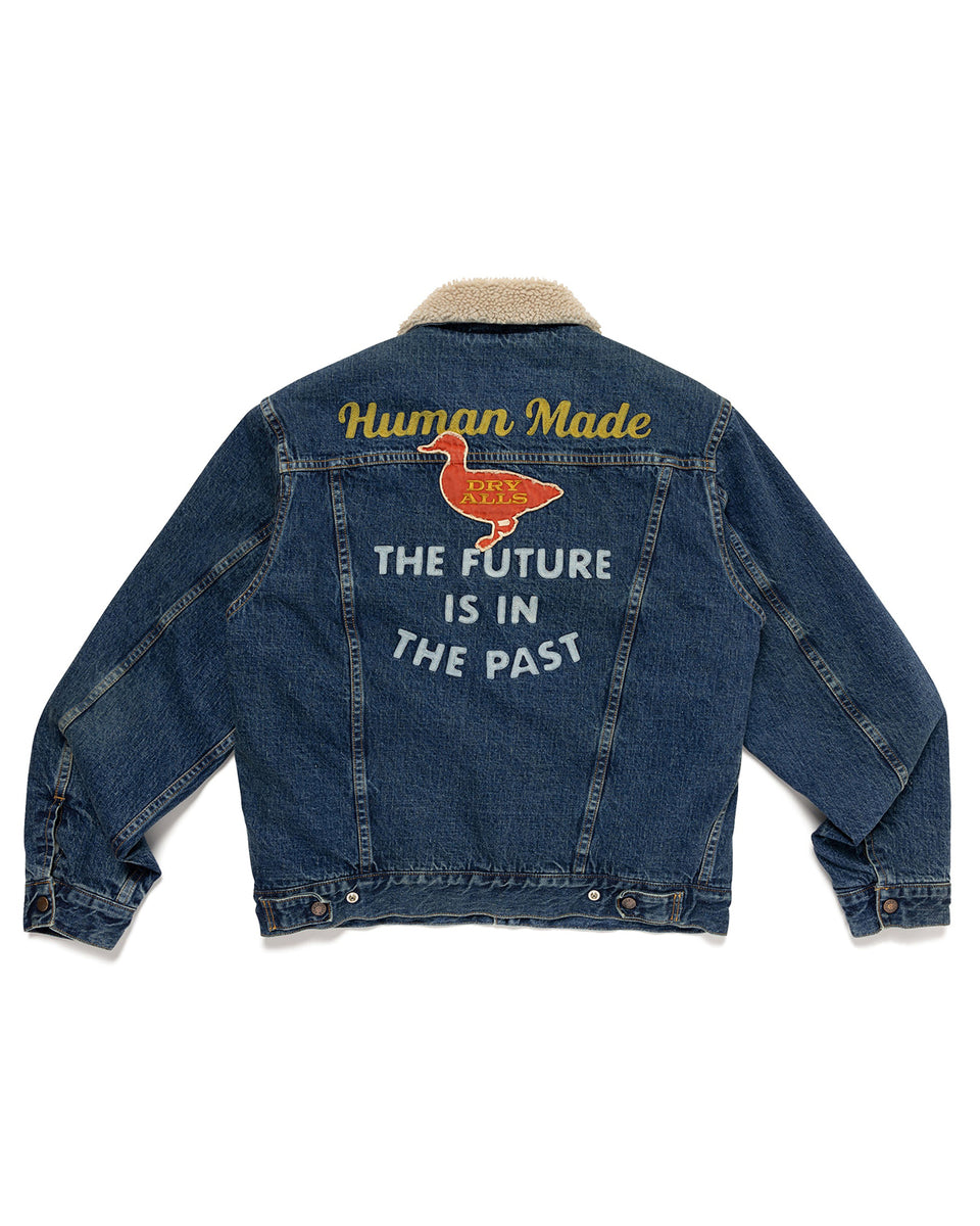 ジャケット・アウター HUMAN MADE Human Made Boa Lined Denim Jacket – Pancho And Lefty - Online Store