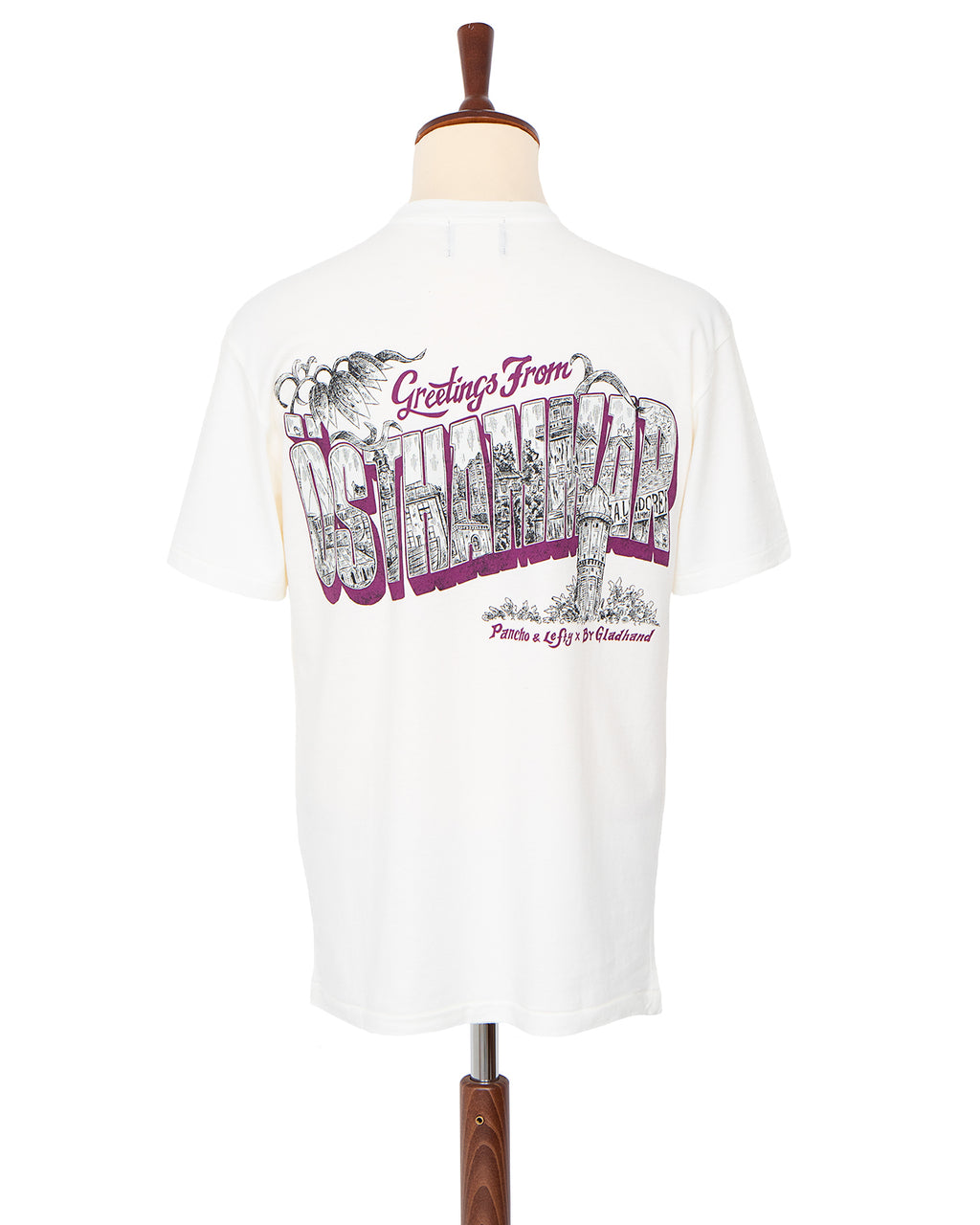 By Glad Hand x Pancho and Lefty T-Shirt, White