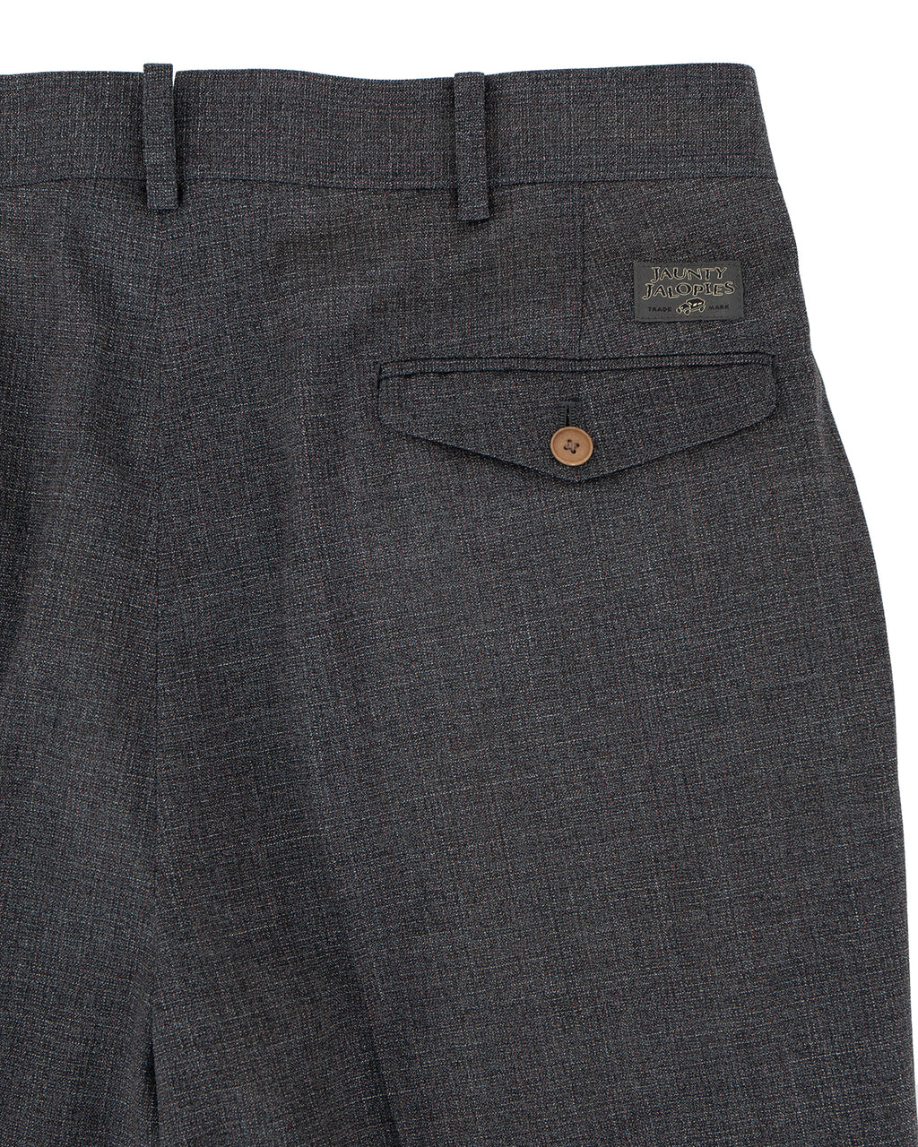 By Glad Hand Jaunty Jalopies Stomp Fit Trousers, Charcoal