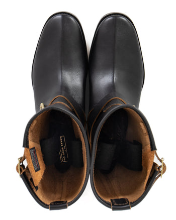 Clinch Engineer Boots, CN-Standard Last, Soft Toe, Gustave Cowhide, Black (Tea Core)