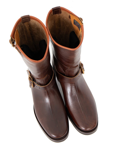 Clinch Engineer Boots, CN Soft Toe, Horsebutt, Overdye Brown