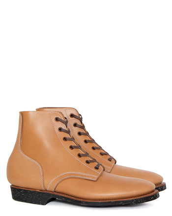 Clinch Yeager Boots, CN-S Soft-Toe, Smooth Leather Natural Latigo