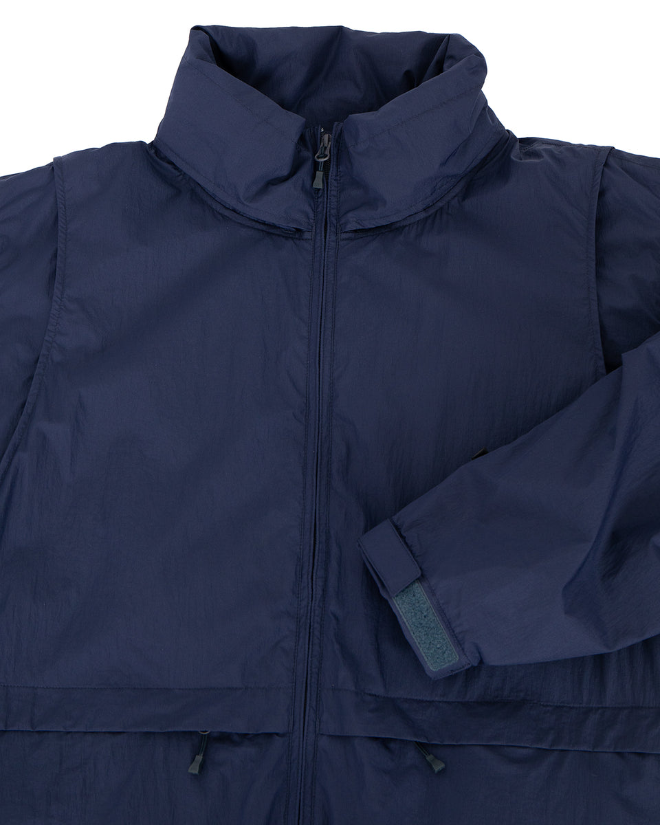 Daiwa Pier39 Tech Detachable Windbreaker Jacket, Mid Navy