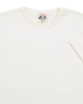 Glad Hand 31-Heavy Weight Binder Neck T-Shirt, White