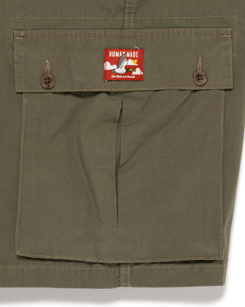 Human Made Cargo Shorts, Olive Drab