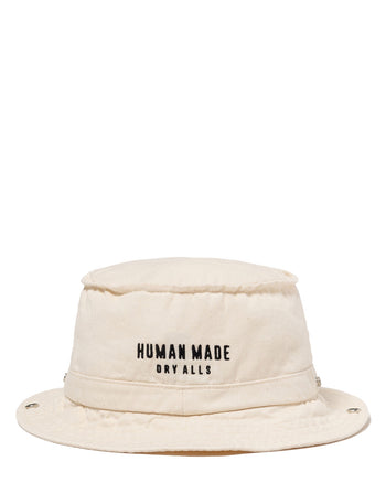Human Made Bucket Hat, White