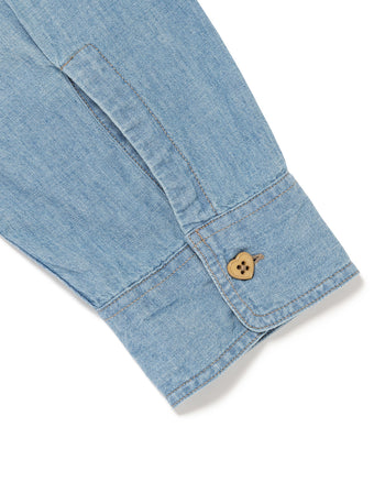 Human Made Embroidered Chambray Shirt