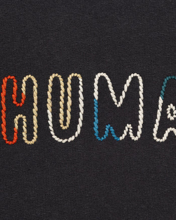Human Made Embroidered Sweatshirt, Black