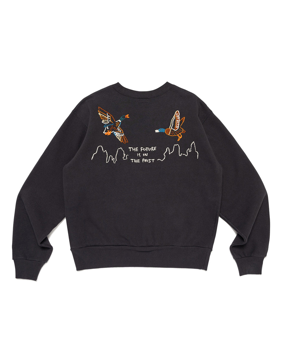 Human Made Embroidered Sweatshirt, Black