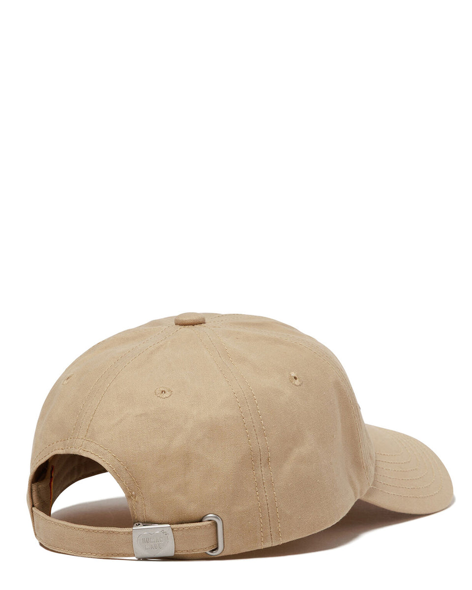 Human Made 6 Panel Canvas Cap, Beige