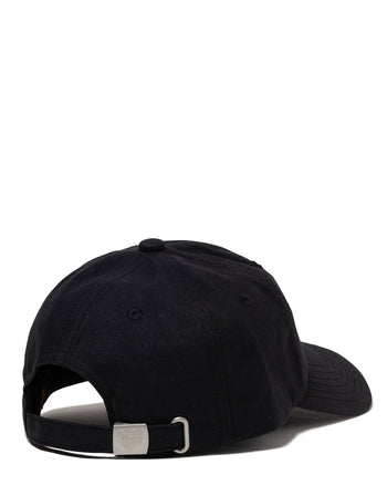 Human Made 6 Panel Canvas Cap, Black