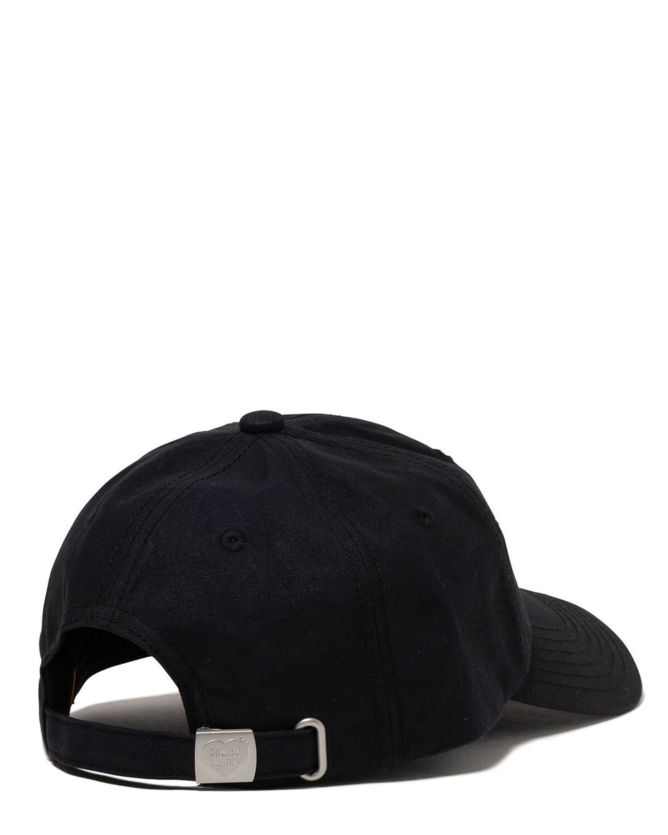 Human Made 6 Panel Canvas Cap, Black