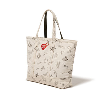 Human Made Corduroy Tote, White