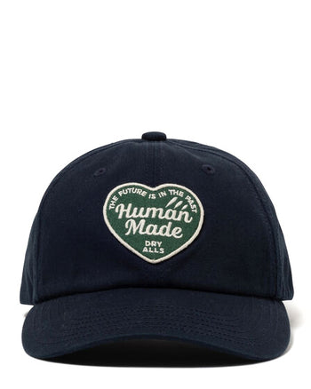 Human Made 6 Panel Twill Cap, Navy