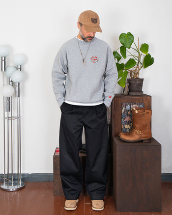 Human Made Heavyweight Sweatshirt, Gray