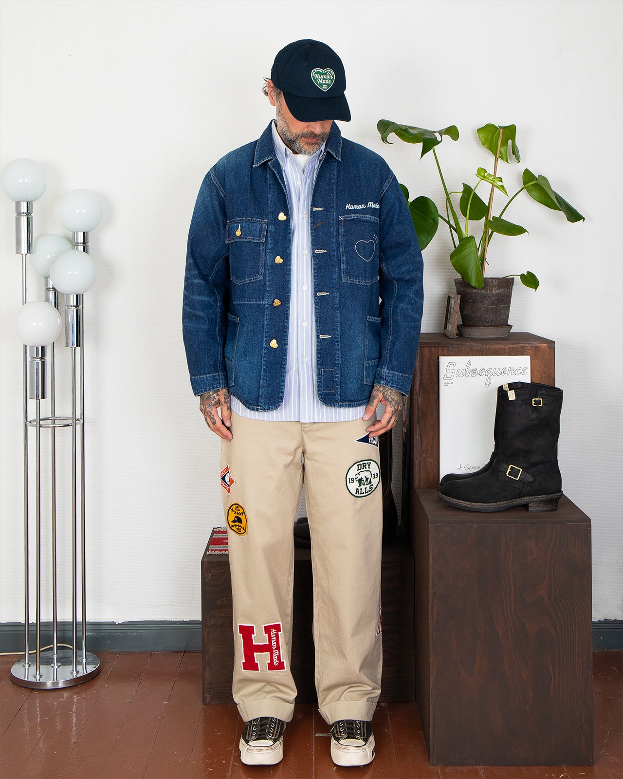 Human Made Denim Coverall Jacket – Pancho And Lefty - Online Store