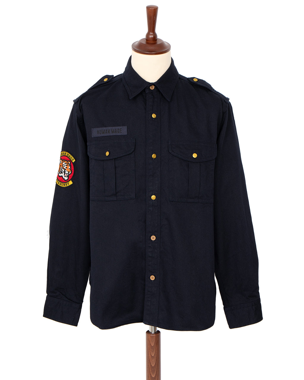 Human Made Boyscout Shirt, Navy