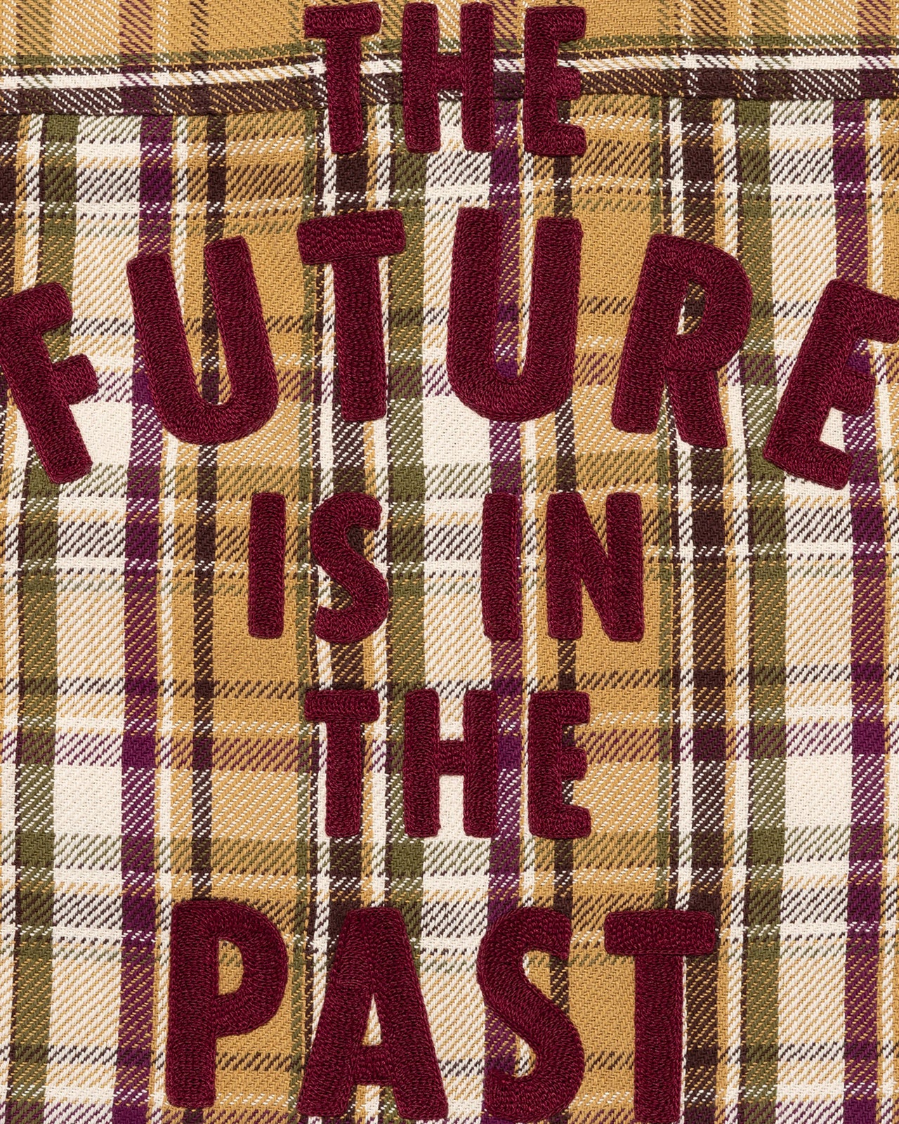 Human Made Check Shirt, Yellow